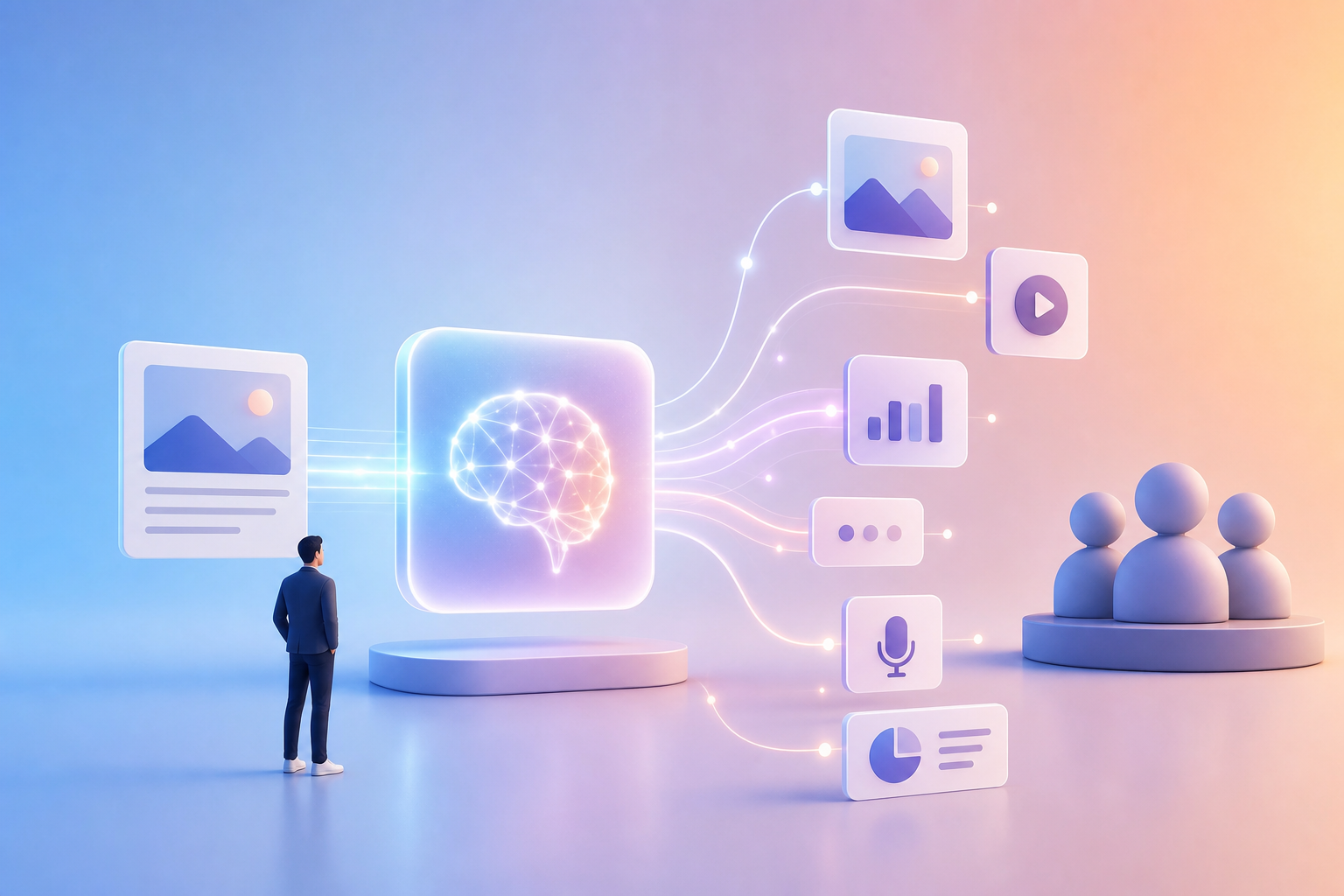 ai-assisted content repurposing b2b illustration showing AI-assisted content repurposing for B2B founders: a complete guide