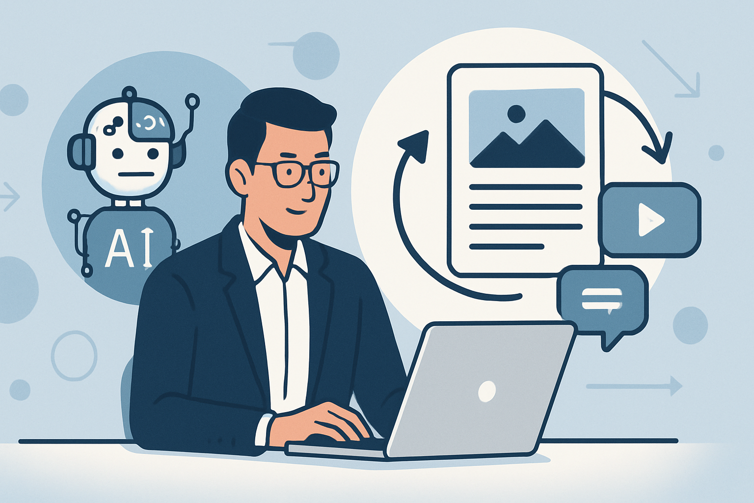 AI-Assisted Content Repurposing Consultants: A Practical Framework