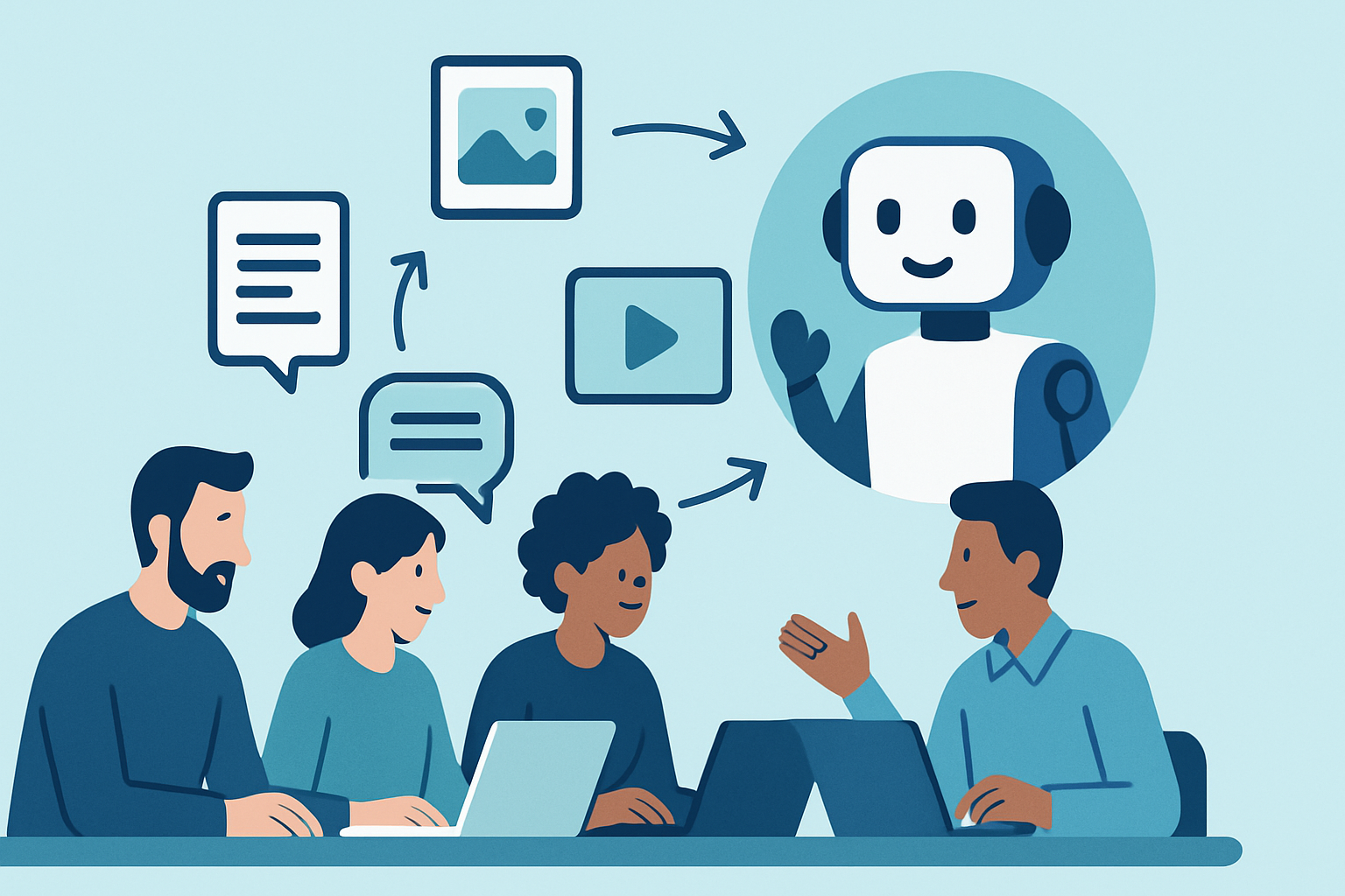 Boosting Efficiency with AI-Assisted Content Repurposing Teams