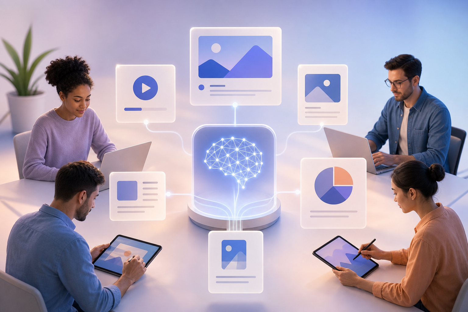 ai-assisted content repurposing teams illustration showing AI-assisted content repurposing for content teams: a complete guide