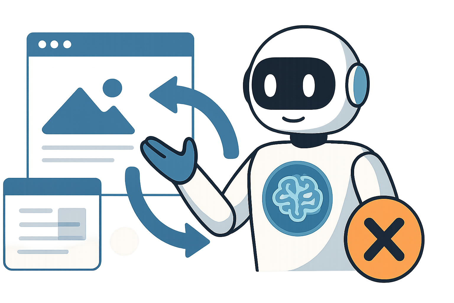ai-assisted content repurposing marketing illustration showing AI-assisted content repurposing for marketing teams: mistakes to avoid