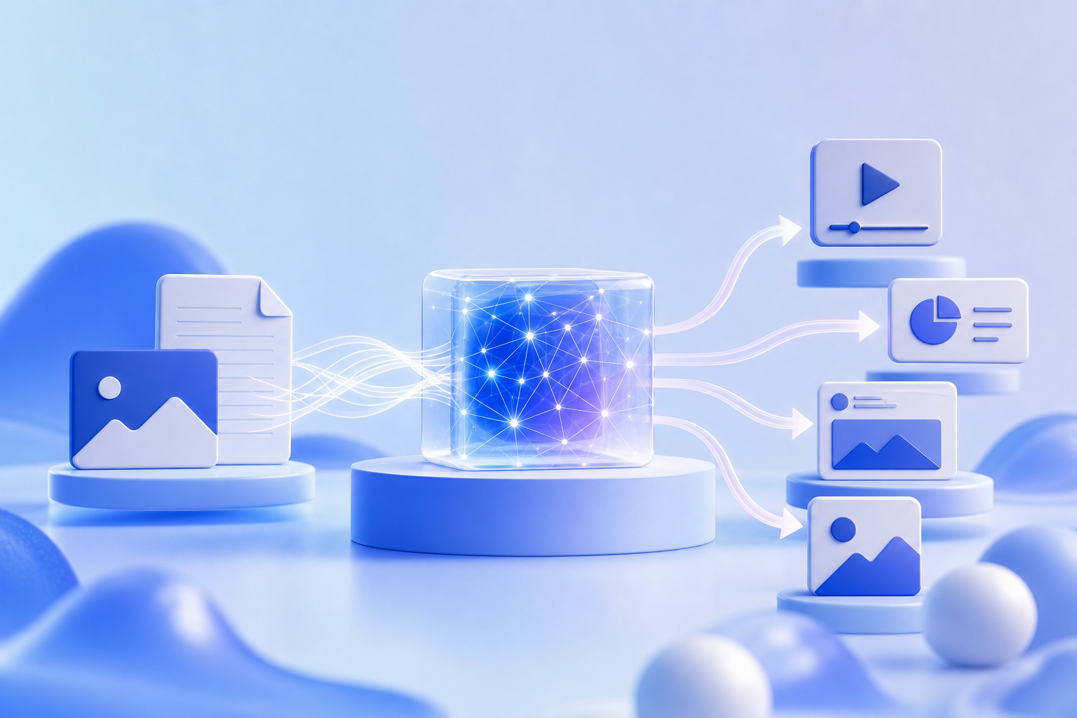 ai-assisted content repurposing saas illustration showing AI-assisted content repurposing for SaaS companies: mistakes to avoid