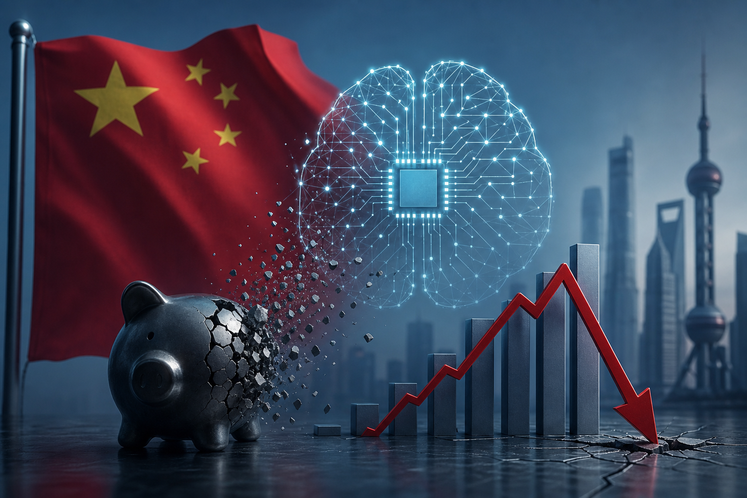 China AI development costs illustration showing China's AI pricing strategy faces sustainability challenges