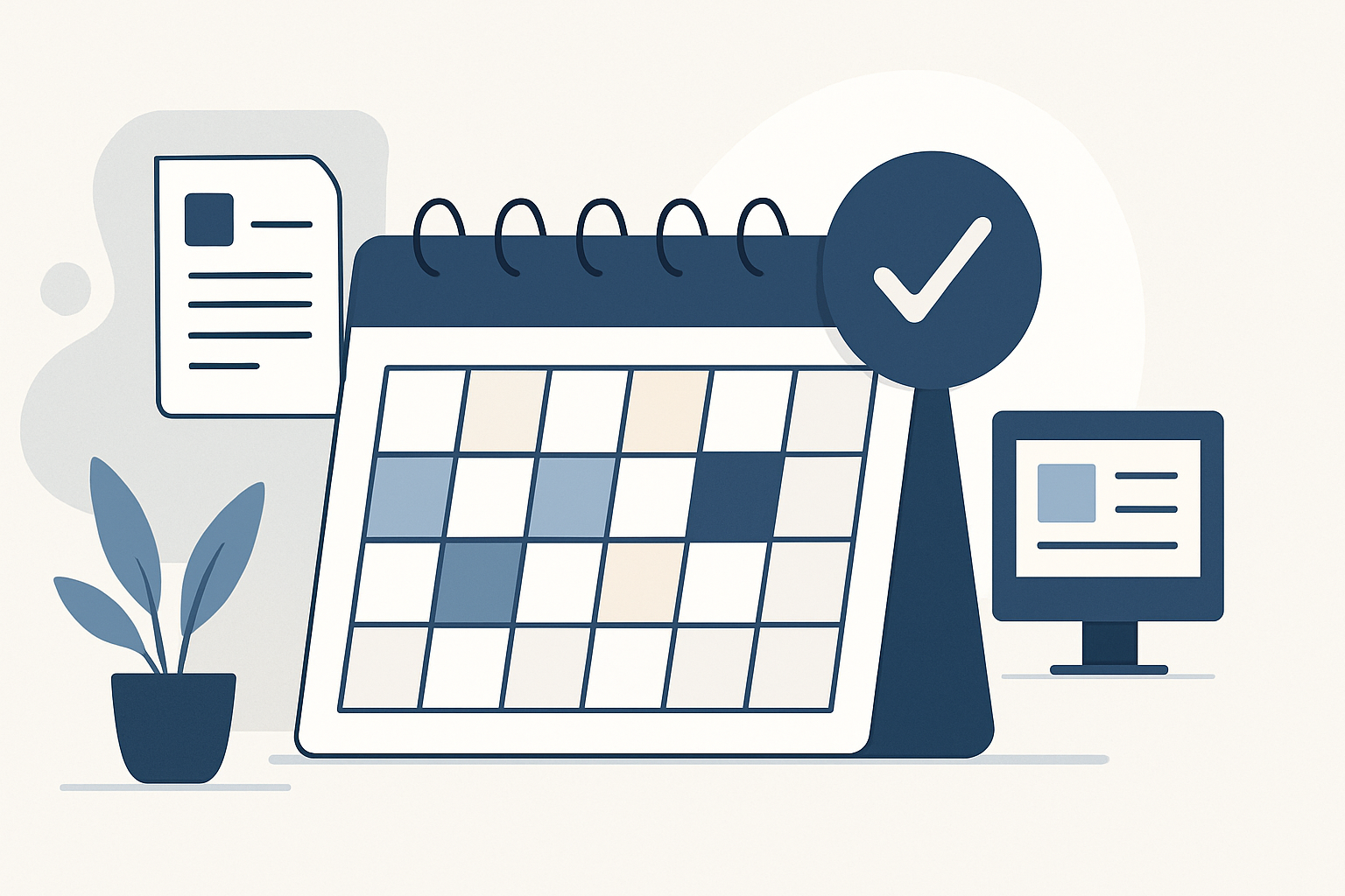 content calendar planning b2b illustration showing content calendar planning for B2B founders: a complete guide