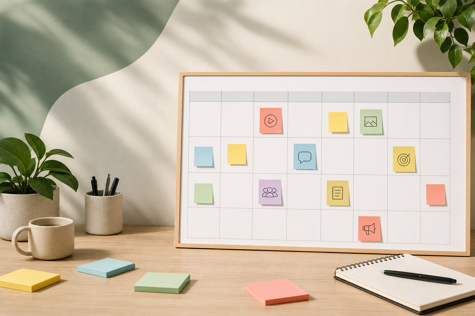 content calendar planning teams illustration showing content calendar planning for content teams: a 30-day plan