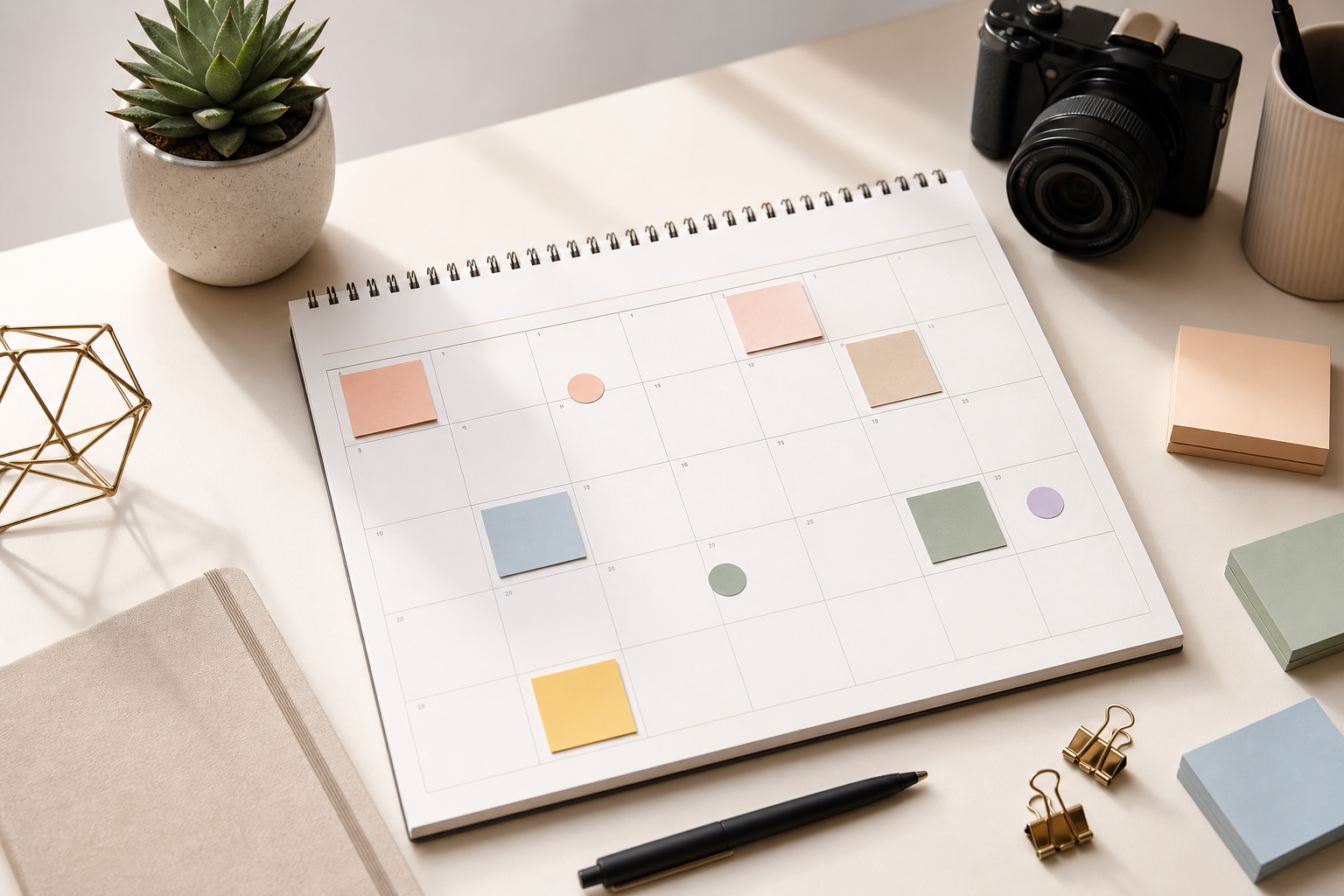 content calendar planning creators illustration showing content calendar planning for creators: a 30-day plan