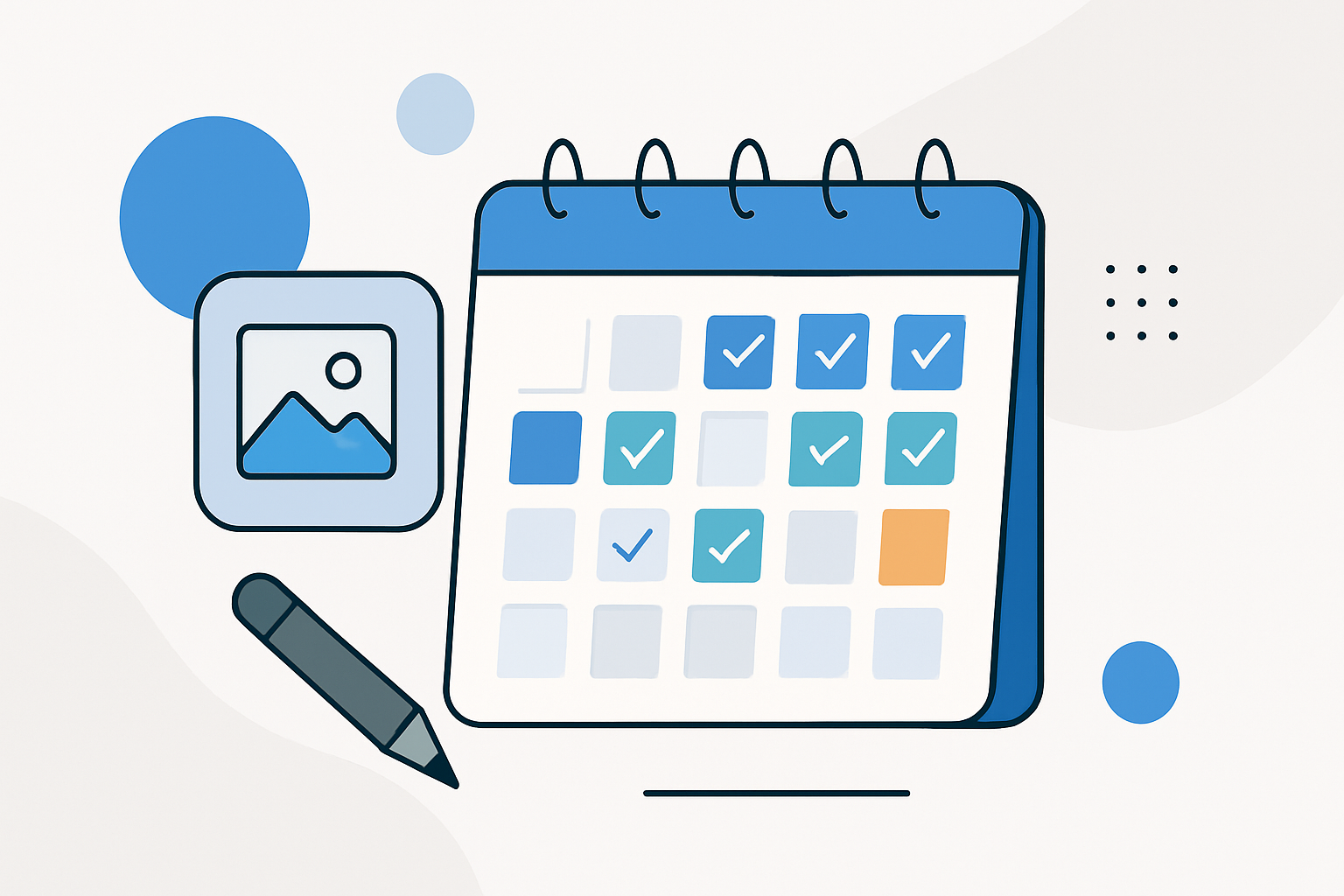 content calendar planning creators illustration showing content calendar planning for creators: a complete guide