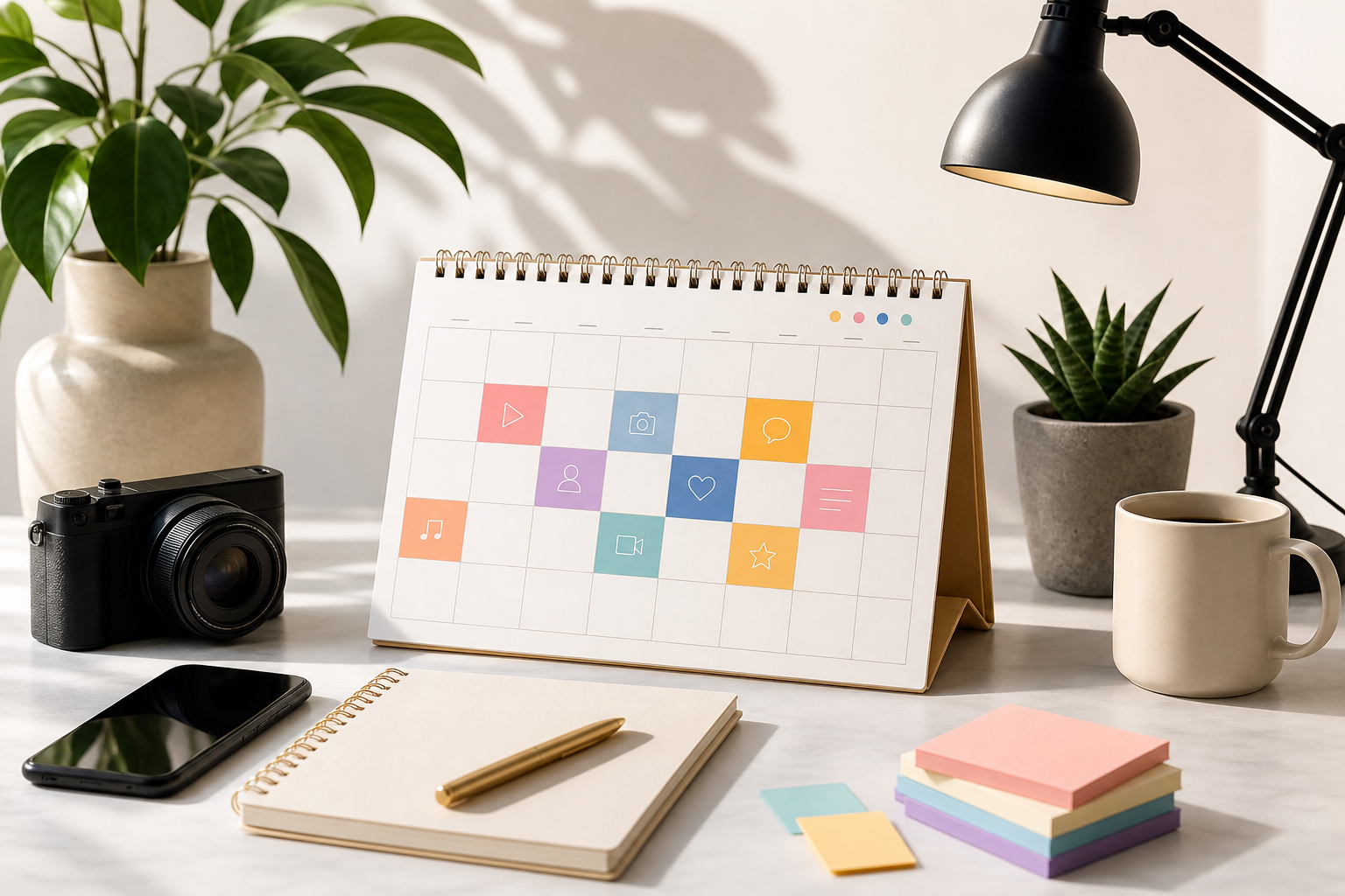 content calendar planning creators illustration showing content calendar planning for creators: templates and examples