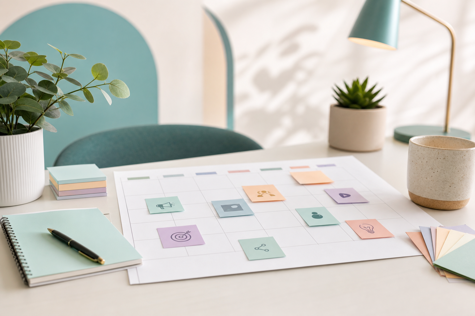 content calendar planning marketing illustration showing content calendar planning for marketing teams: a practical framework