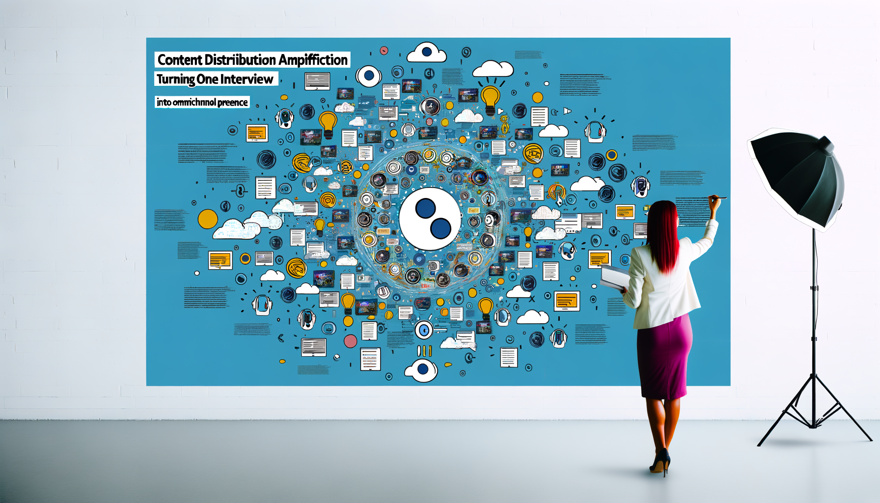 Content Distribution Amplification: Turning One Into Many