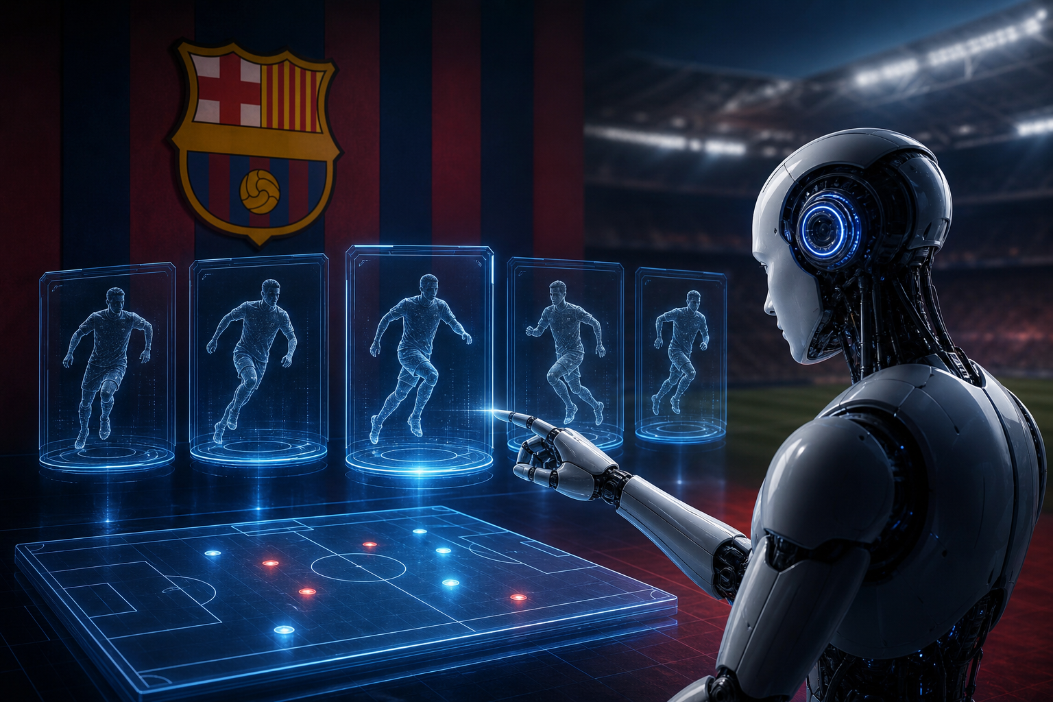 options artificial intelligence advises illustration showing Explained: 5 options: artificial intelligence advises Barcelona on an Alvarez replacement