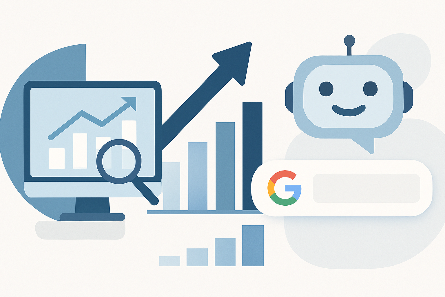 aeo software category grows illustration showing Explained: AEO Software Category Grows Over 2000% on G2 as Half of B2B Buyers Start Their Search with AI Chatbots Over Google