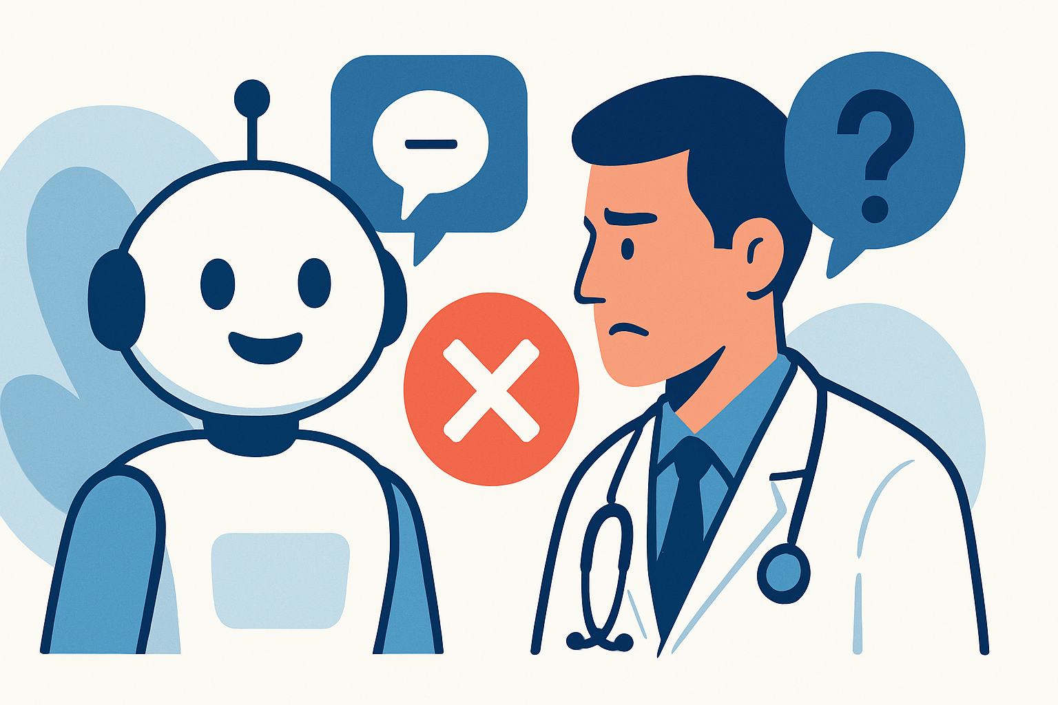 chatbots give misleading medical illustration showing Explained: AI chatbots give misleading medical advice 50% of the time: study