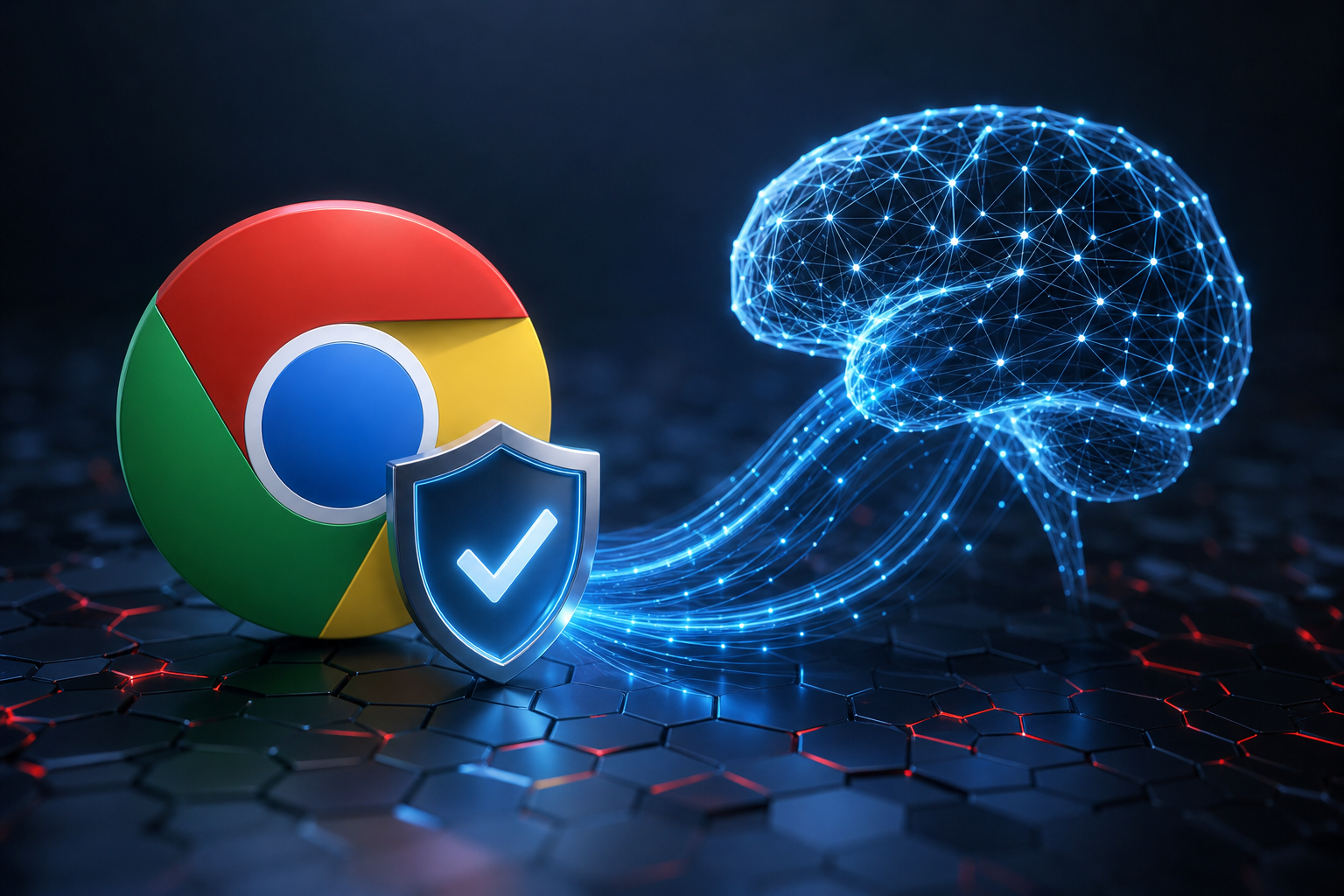 helped google chrome fix illustration showing Explained: AI Helped Google Chrome Fix 1000+ Security Bugs