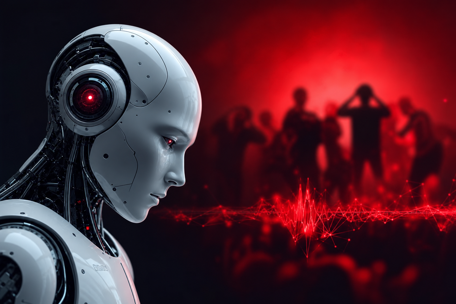 fear factor hits fever illustration showing Explained: AI's fear factor hits a fever pitch