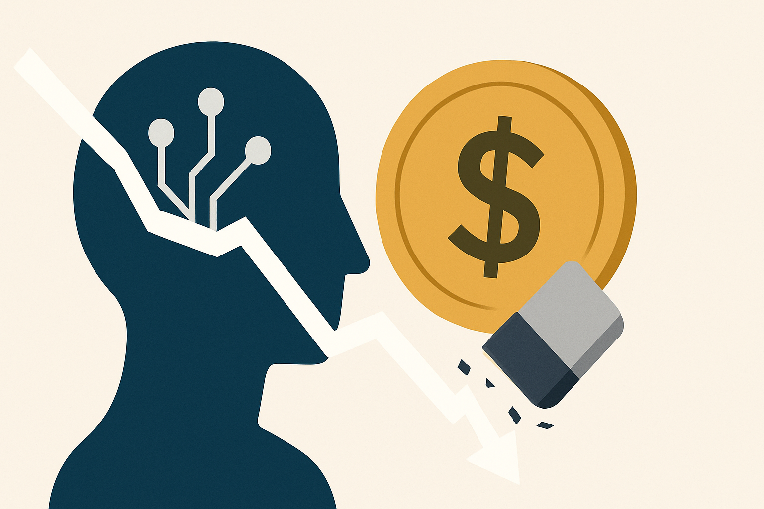 wiped out 400 billion illustration showing Explained: AI wiped out $400 billion this week — and it's only getting started