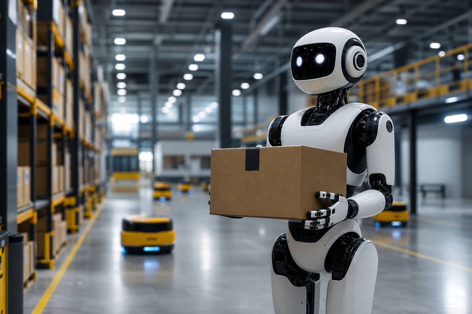 amazon unveils next-generation robot illustration showing Explained: Amazon Unveils Next-Generation Robot in $11.6B European Push
