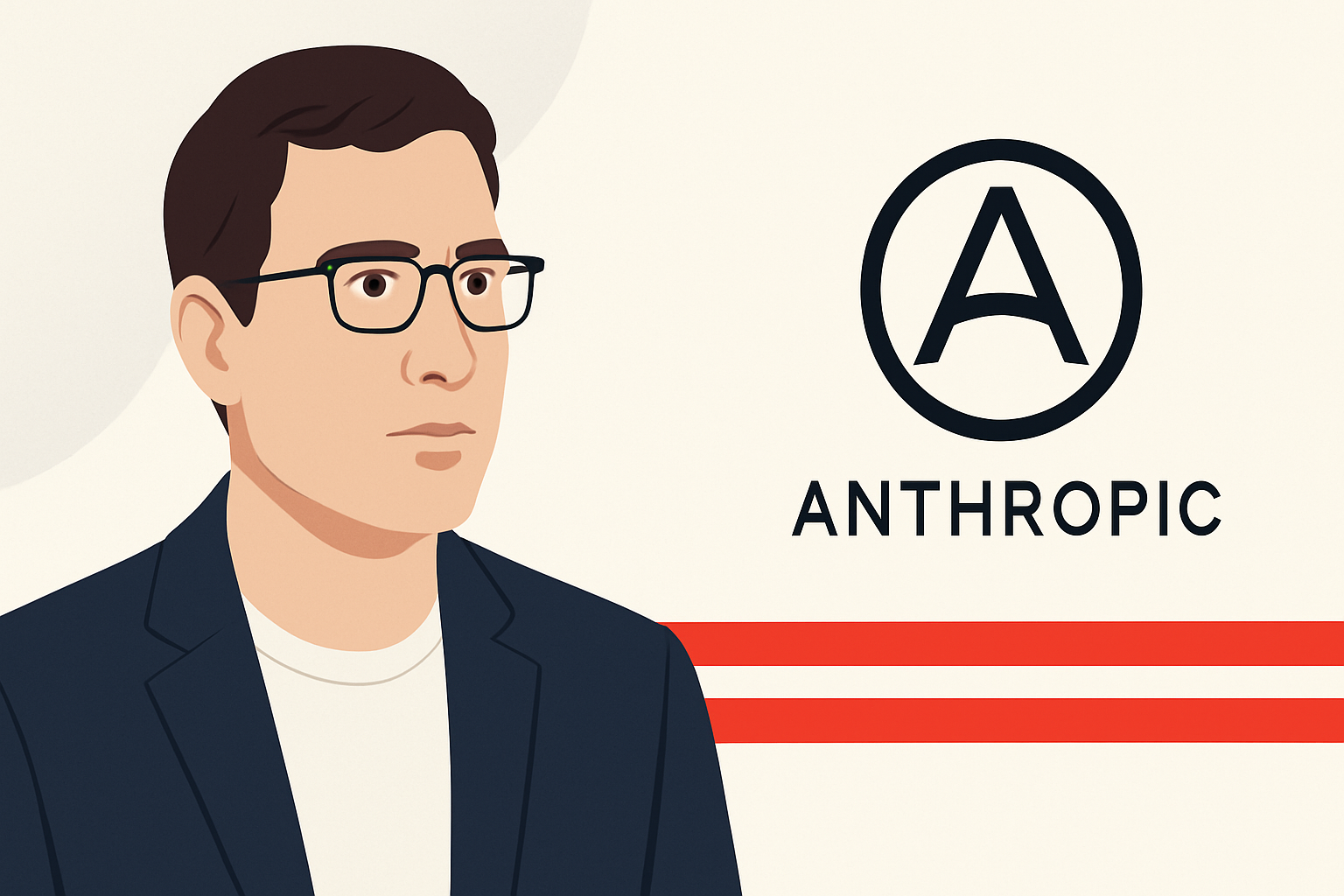 anthropic ceo defends red illustration showing Explained: Anthropic CEO defends AI ‘red lines’ after U.S. government ban (ANTHRO:Private)