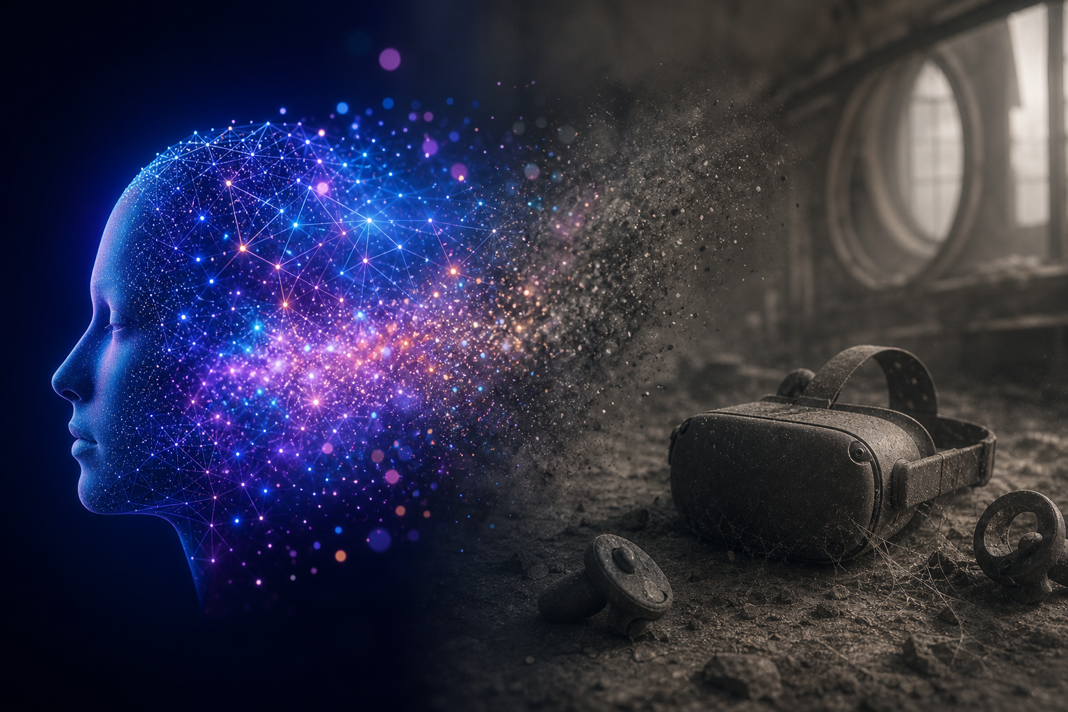 generative dominates marketer minds illustration showing Explained: As generative AI dominates marketer's minds, the metaverse is collecting dust