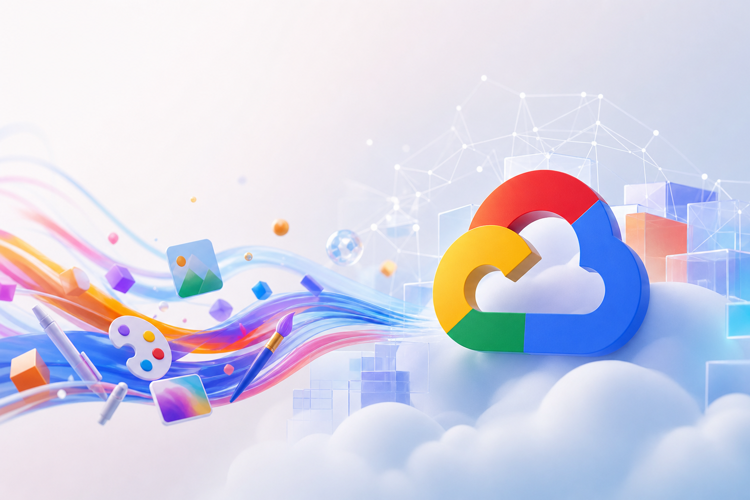 creative fabrica selects google illustration showing Explained: Creative Fabrica Selects Google Cloud to Help Scale its AI-Driven Content Creation