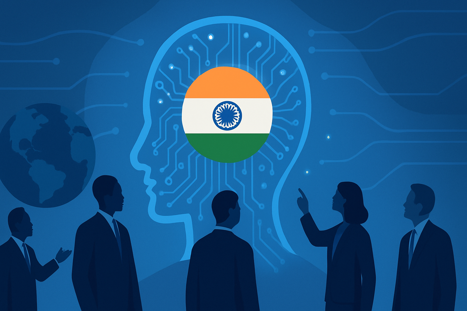 Global Leaders Hail India as a Powerhouse in AI Adoption