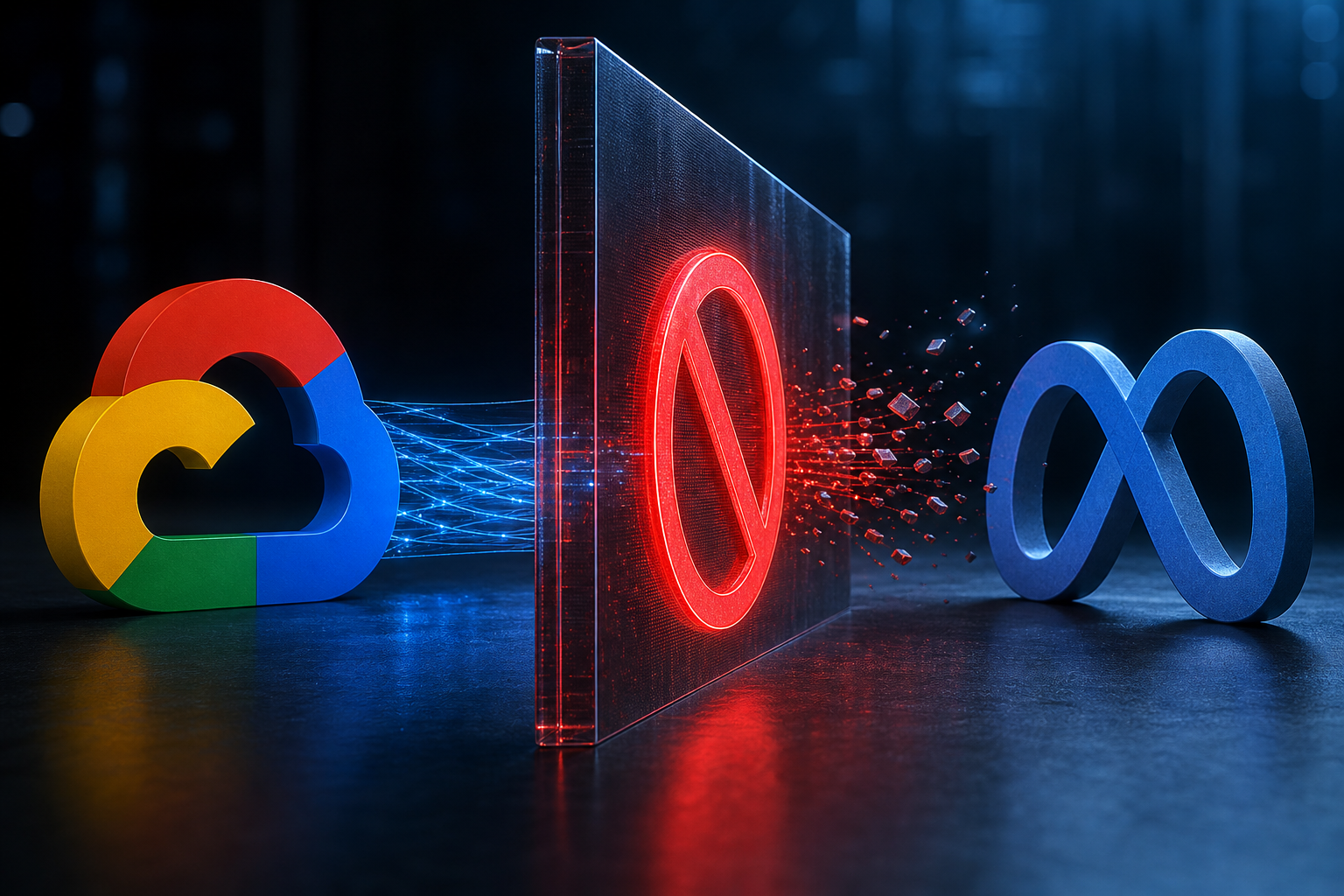 google restricted meta access illustration showing Explained: Google Restricted Meta's Access to Gemini Compute. The AI Infrastructure Bottleneck Is Now Visible.