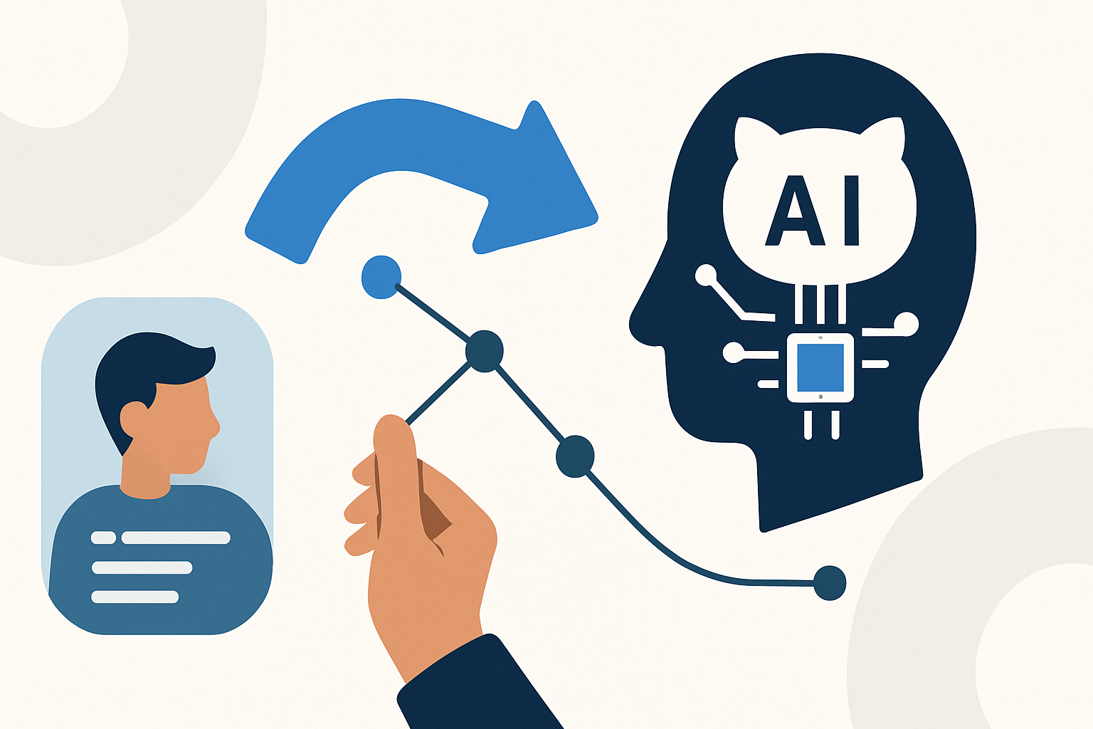 reshaping developer choice octoverse illustration showing Explained: How AI is reshaping developer choice (and Octoverse data proves it)