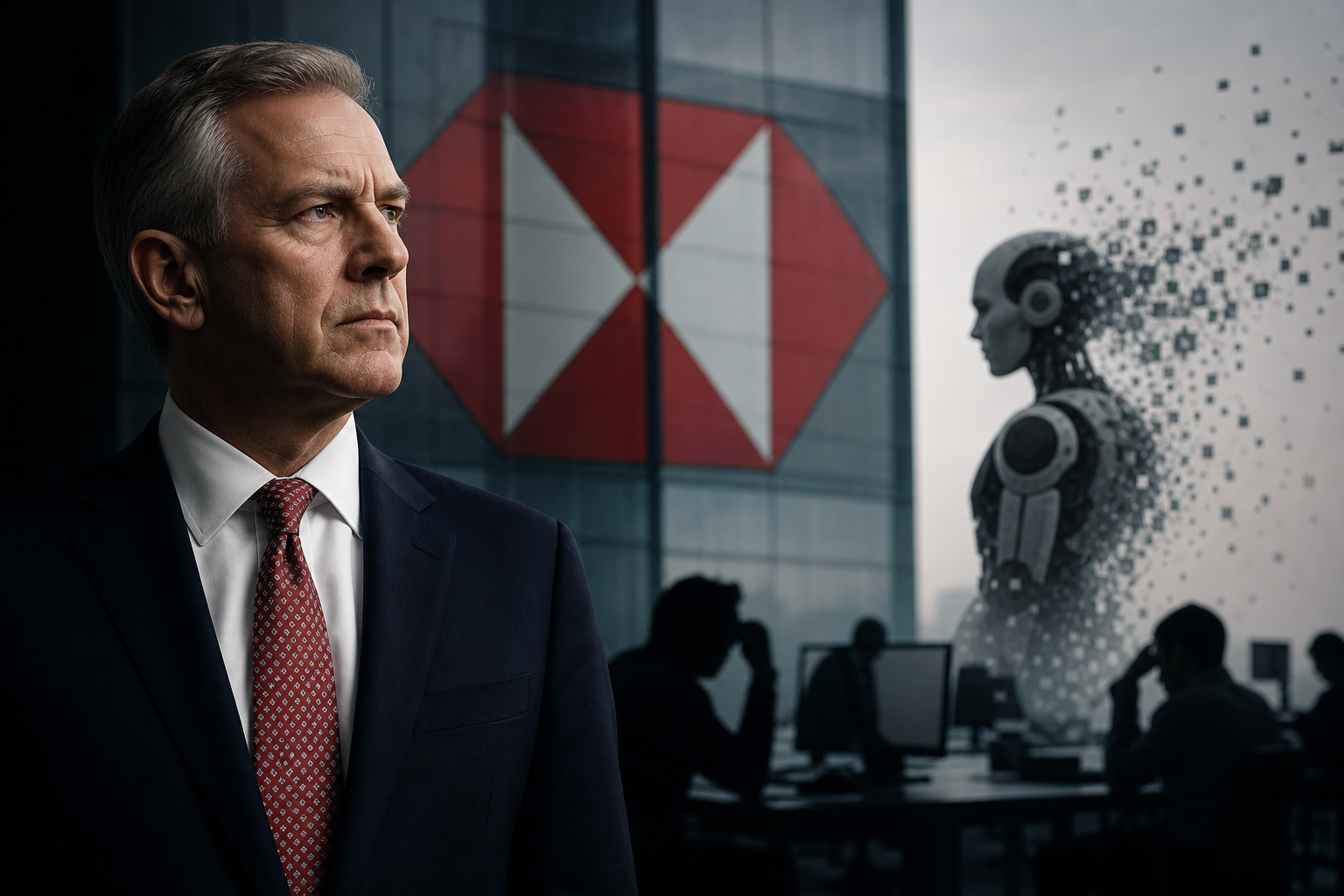 HSBC CEO Warns AI Will Disrupt Job Markets