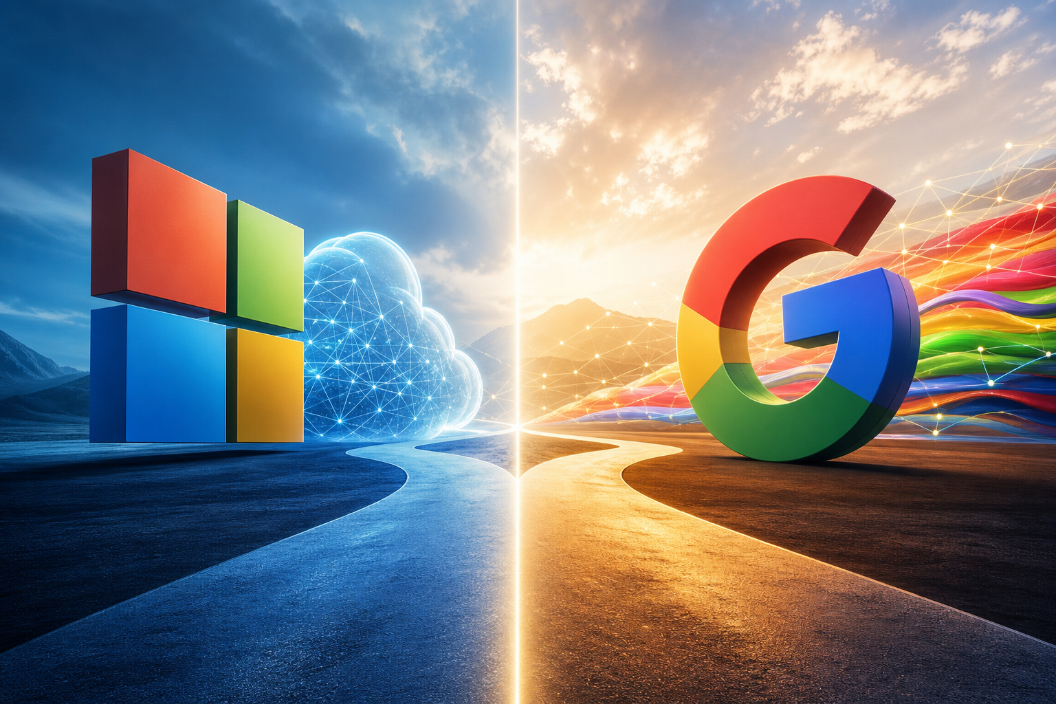 Microsoft vs Alphabet: One Bets on OpenAI While The Other Controls Its Own AI Destiny
