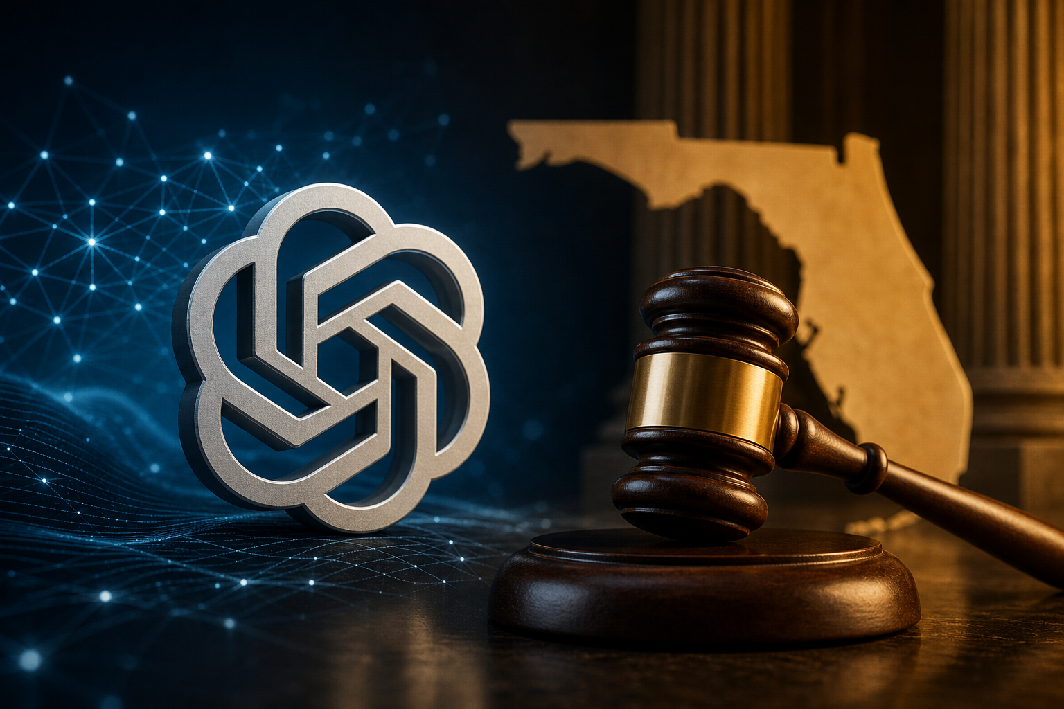 openai hit lawsuit florida illustration showing Explained: OpenAI hit with lawsuit by Florida AG over AI risks