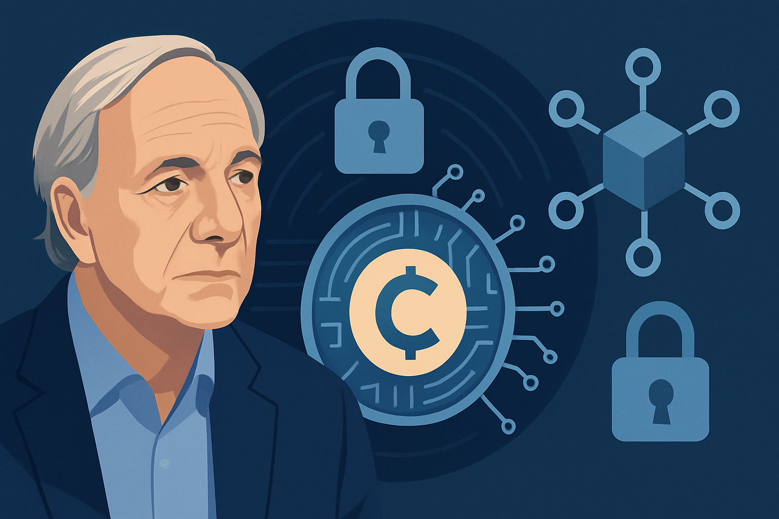 ray dalio warns zero illustration showing Explained: Ray Dalio Warns of ‘Zero Privacy’ in Future CBDCs; Is SUBBD the Decentralized Alternative for Users?