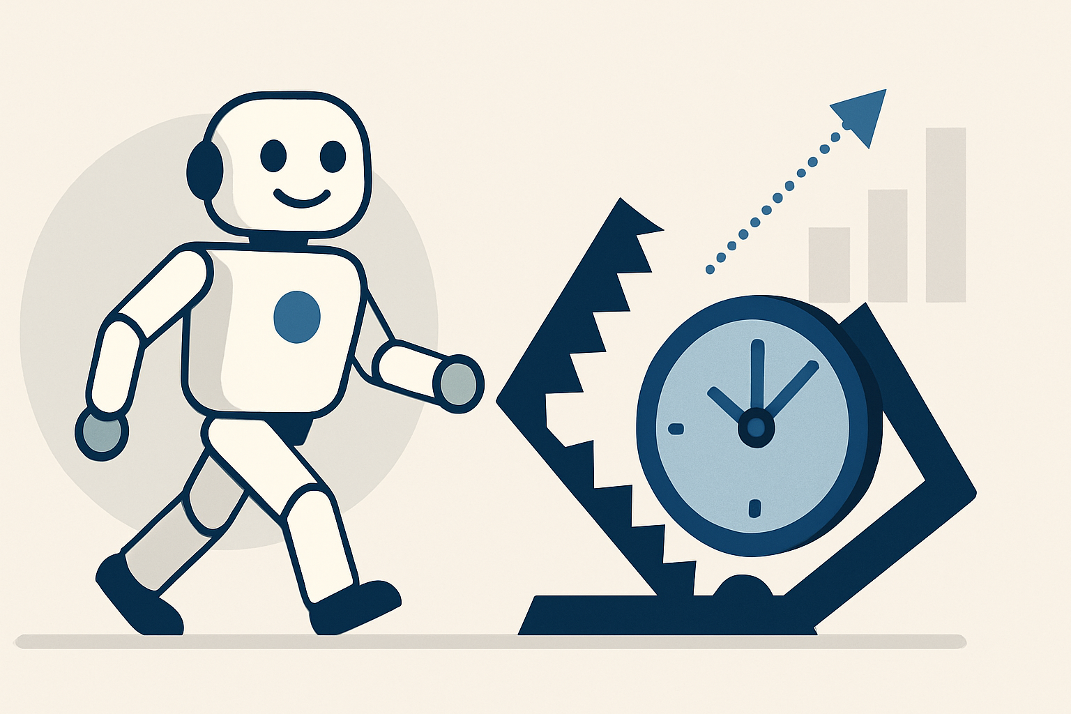 efficiency trap landmark study illustration showing Explained: The AI Efficiency Trap: Landmark Study Reveals How Workplace Bots Boost Speed but Erode Quality