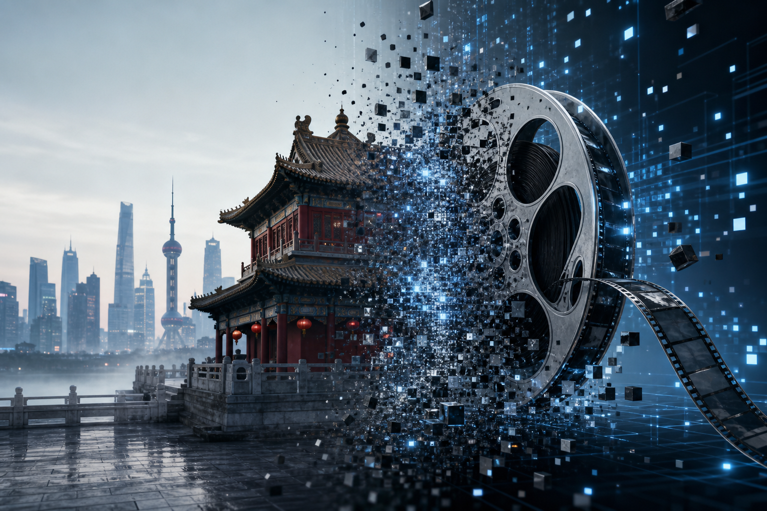 chinese streaming industry gutted illustration showing Explained: The Chinese Streaming Industry Is Being Gutted by AI-Generated Shows