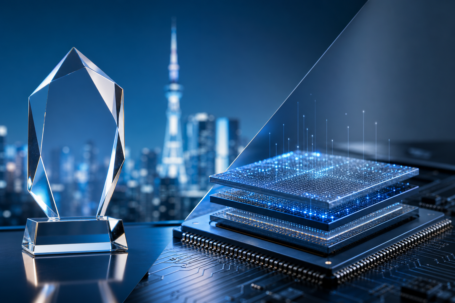 tokyo electron wins award illustration showing Explained: Tokyo Electron wins AI award, accelerates 3D integration for AI hardware