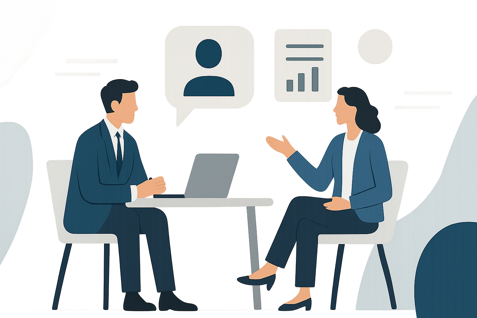 interview-based content marketing b2b illustration showing interview-based content marketing for B2B founders: a complete guide
