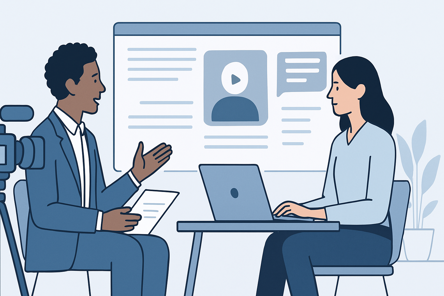 Interview-based content marketing for B2B