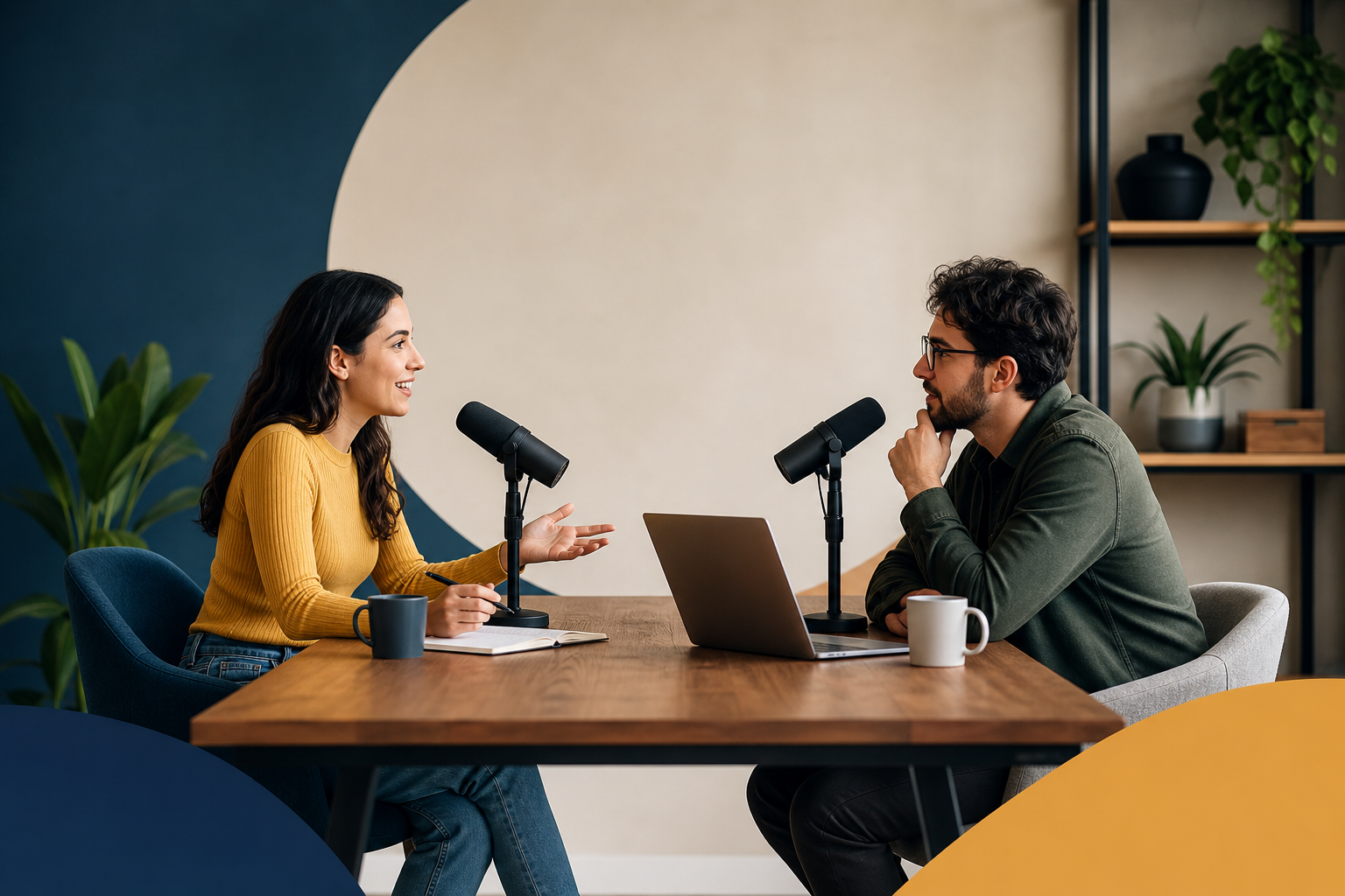 interview-based content marketing creators illustration showing interview-based content marketing for creators: a 30-day plan