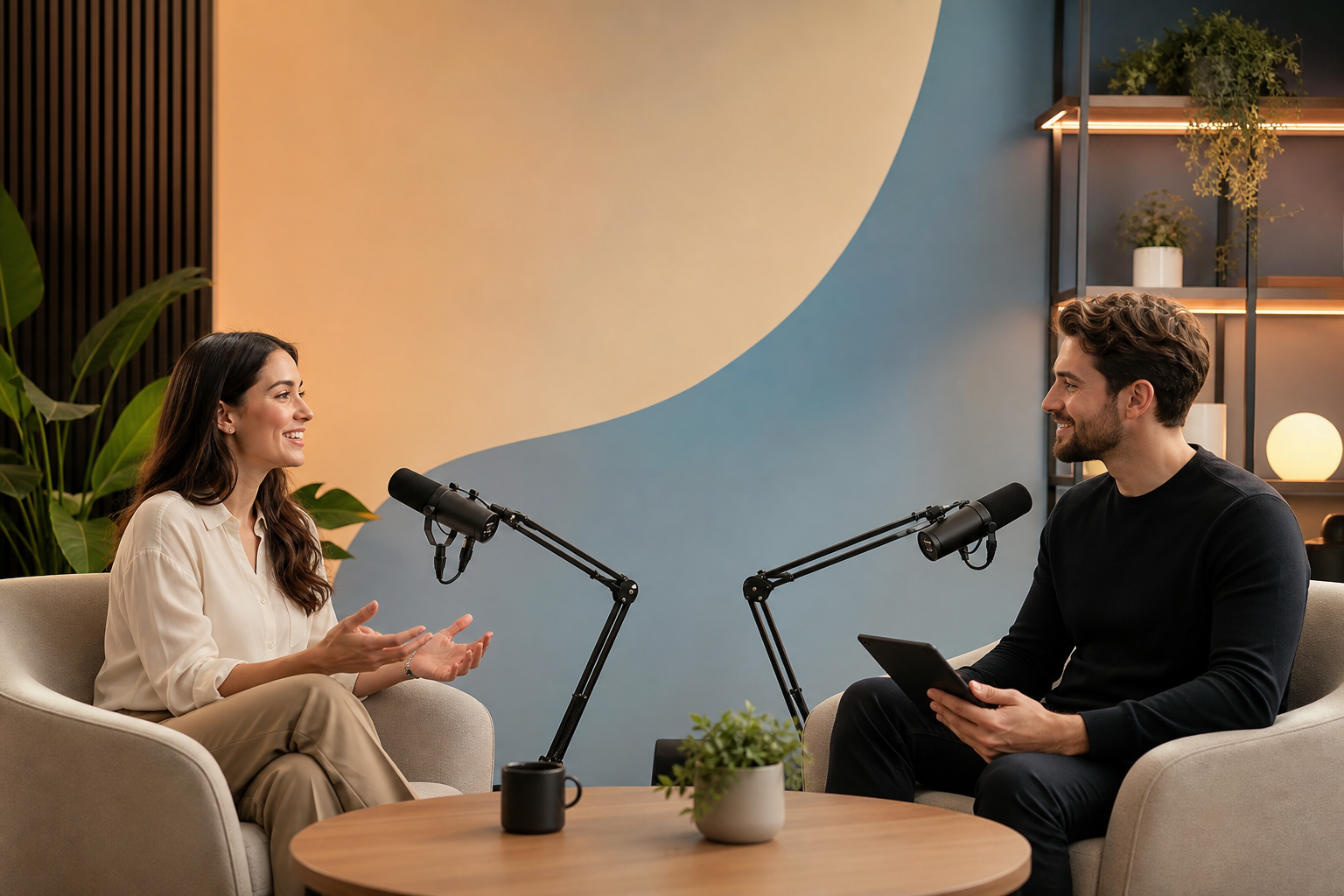 interview-based content marketing creators illustration showing interview-based content marketing for creators: templates and examples