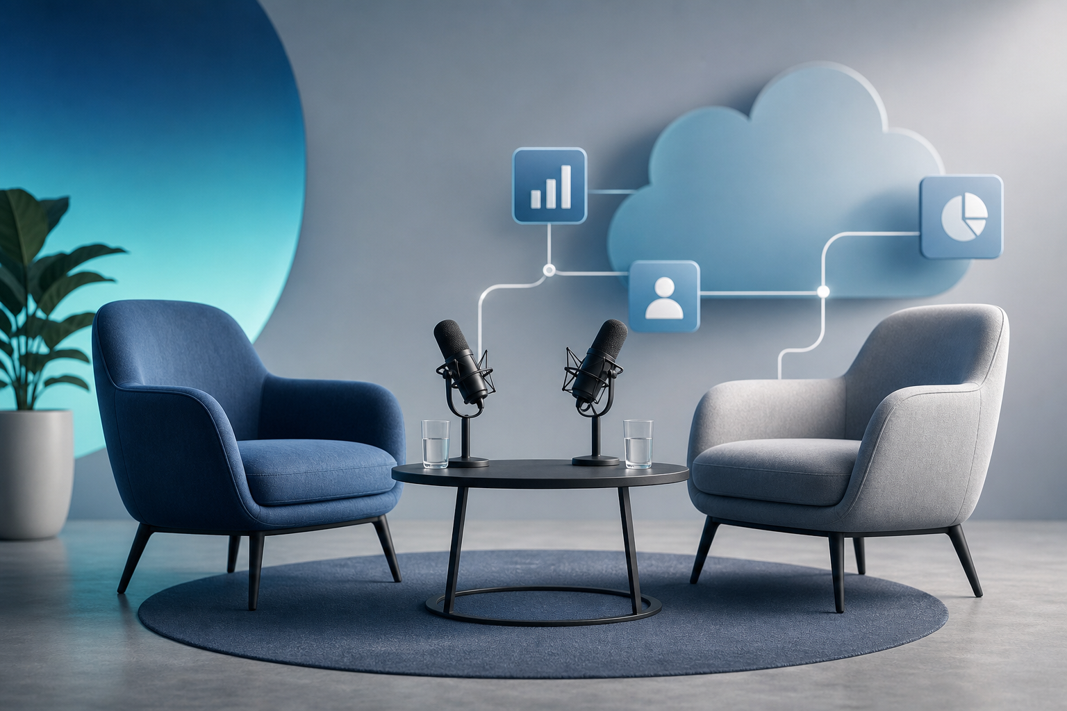 interview-based content marketing saas illustration showing interview-based content marketing for SaaS companies: a practical framework
