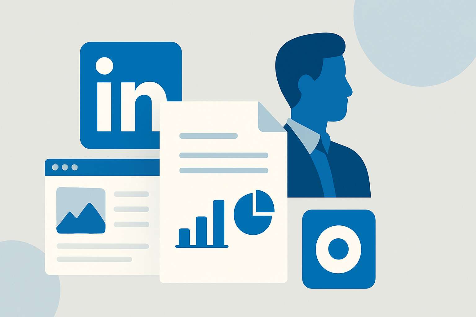 linkedin content systems b2b illustration showing LinkedIn content systems for B2B founders: a complete guide