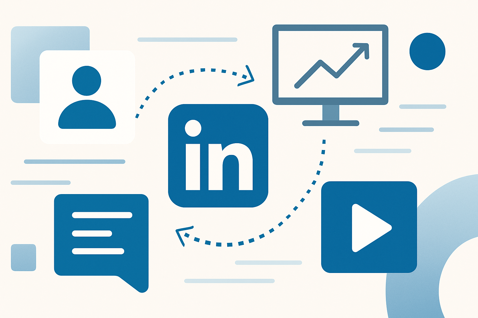 linkedin content systems b2b illustration showing LinkedIn content systems for B2B founders: a step-by-step playbook
