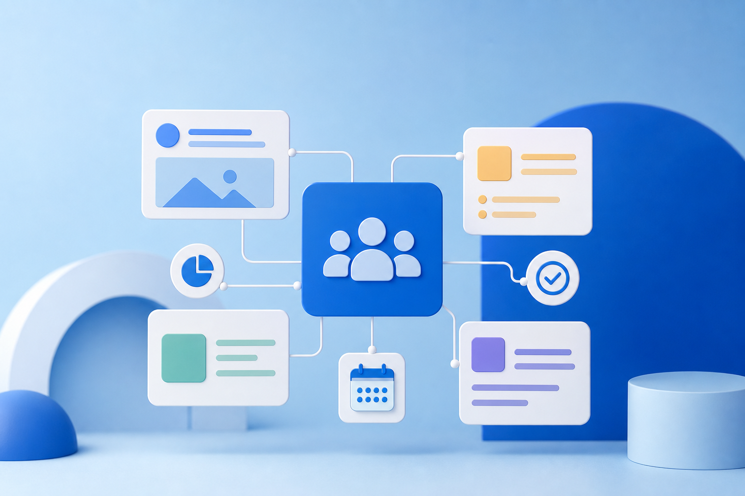 linkedin content systems teams illustration showing LinkedIn content systems for content teams: templates and examples