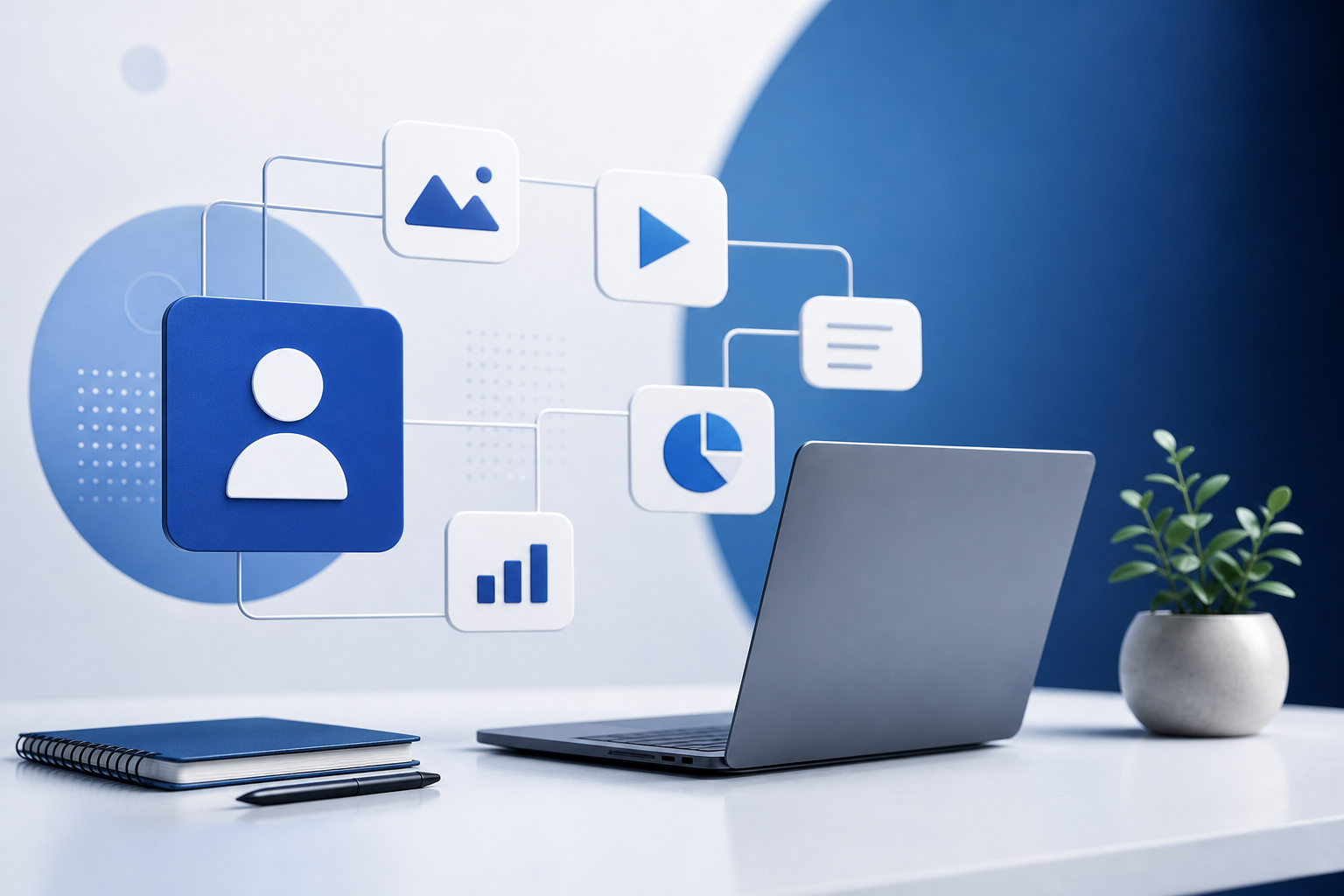 linkedin content systems creators illustration showing LinkedIn content systems for creators: a complete guide