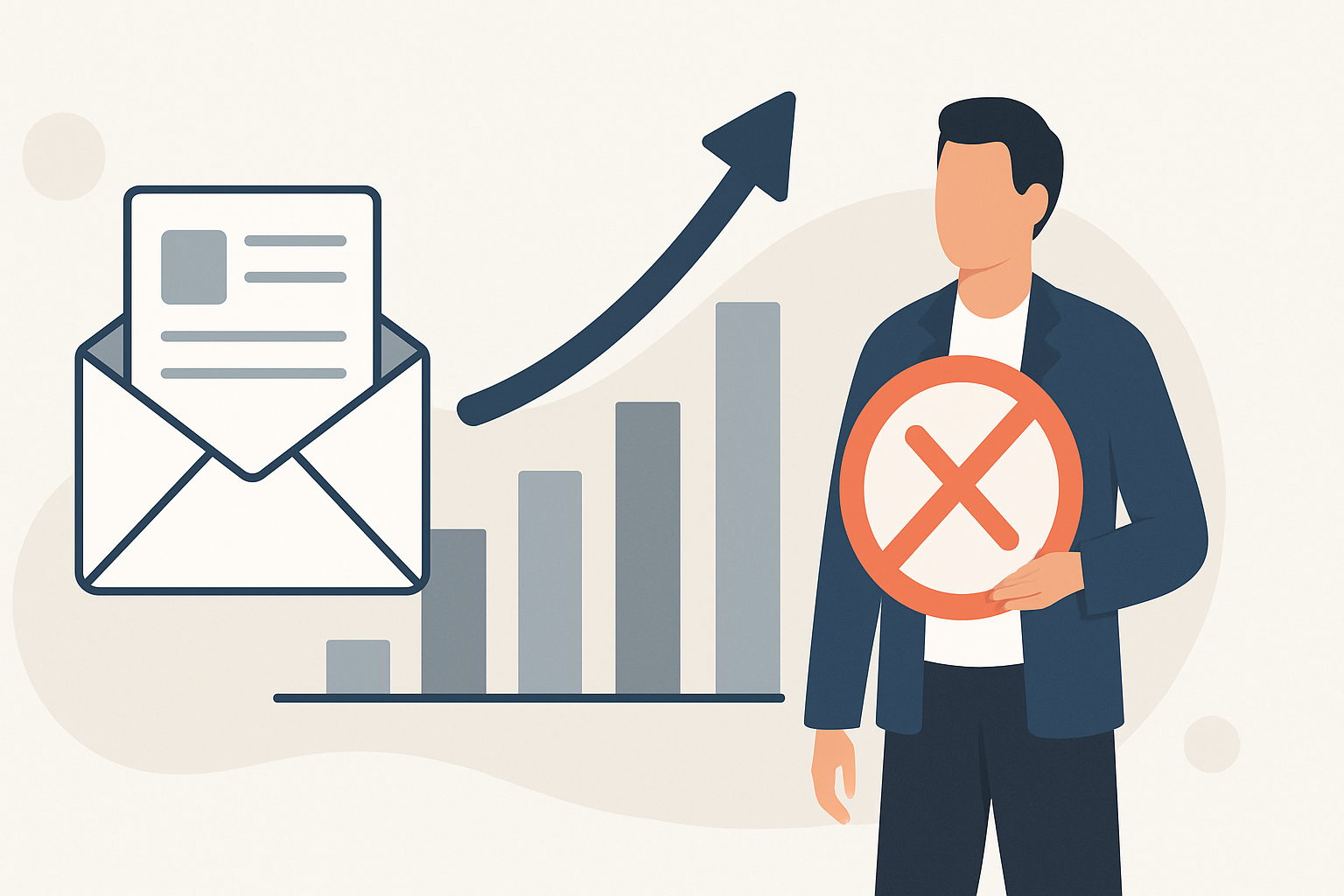 newsletter growth consultants mistakes illustration showing newsletter growth for consultants: mistakes to avoid