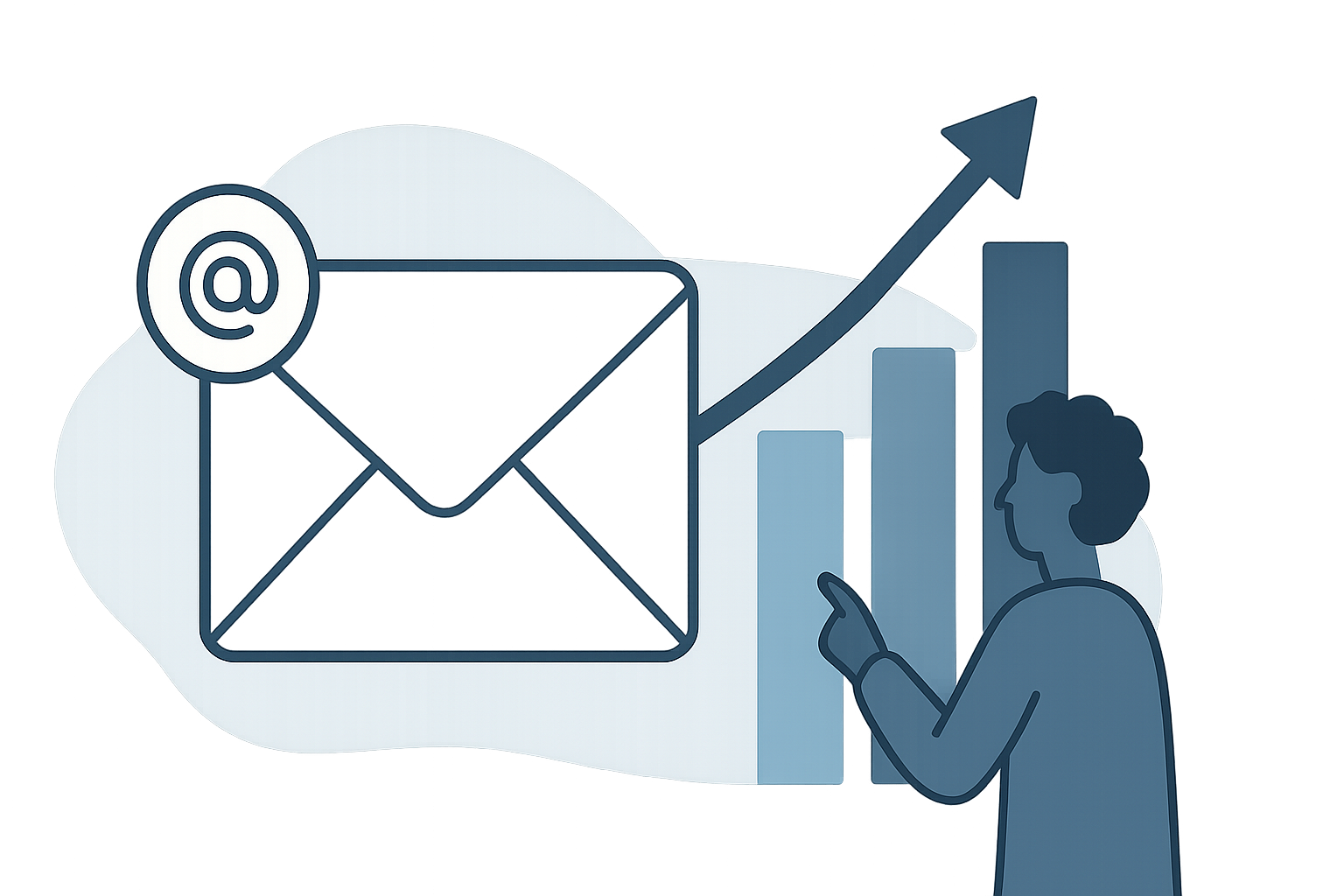 newsletter growth content teams illustration showing newsletter growth for content teams: a complete guide