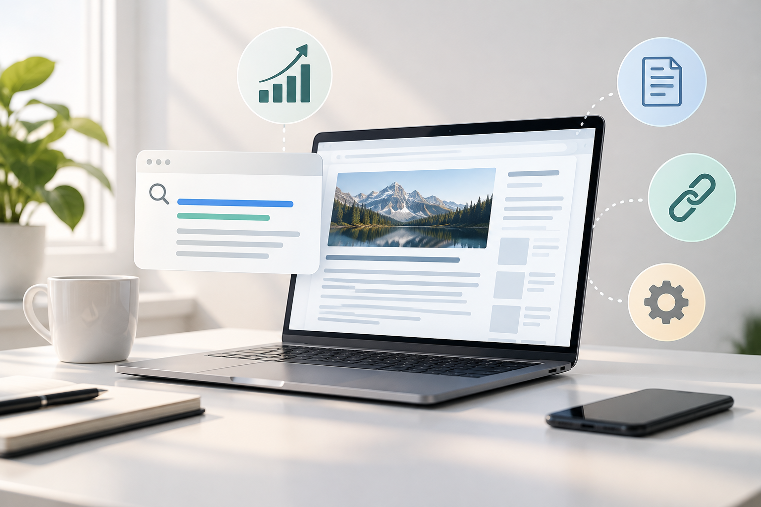 seo content writing examples illustration showing SEO content writing examples, with what each one gets right